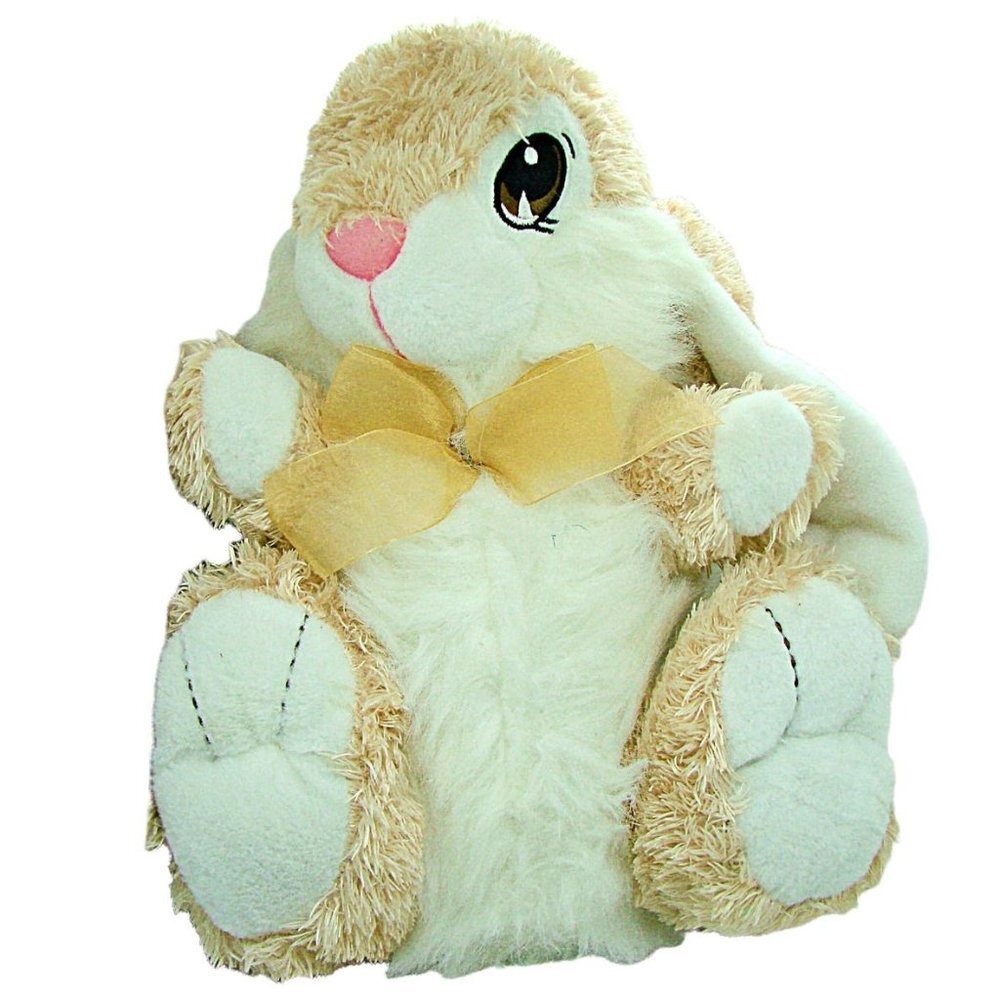 DanDee Tan Floppy Lop Eared Bunny Rabbit Plush Stuffed Animal 14" Collectible